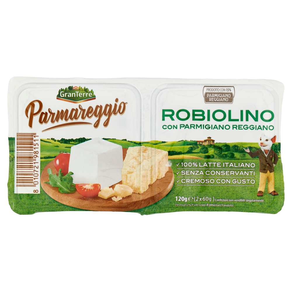 Robiolino con Parmigiano Reggiano, 120 g